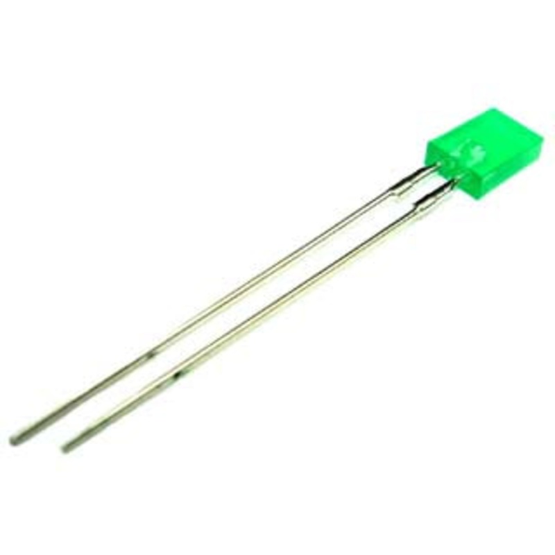 LN342GPL – LED5X8 DIFF GRN STD RECT 1.5MCD  (4 pcs/pkg)