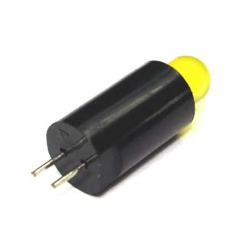 LTL-653-1 – LED5 HOUS YEL 1LED PCST 12.6MCD
