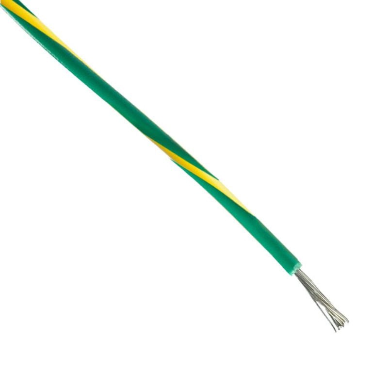 11099-18-GY – WIRE STRANDED 18AWG 3000FT GREEN /YELLOW