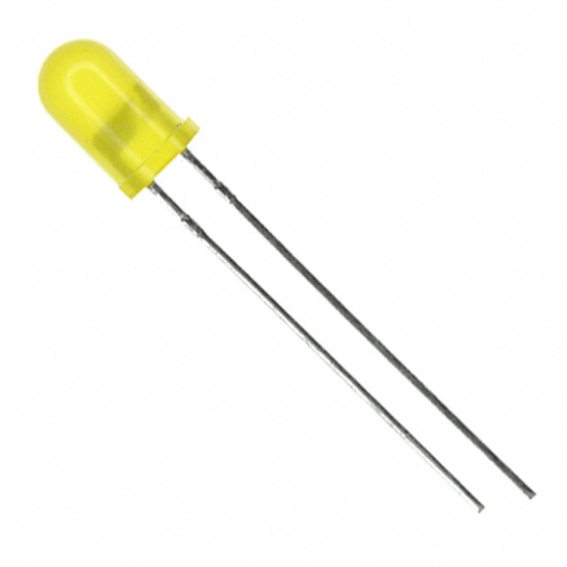 55-554-100 – LED5 DIFF YELLOW 30MCD@20MA  (100 pcs/pkg)