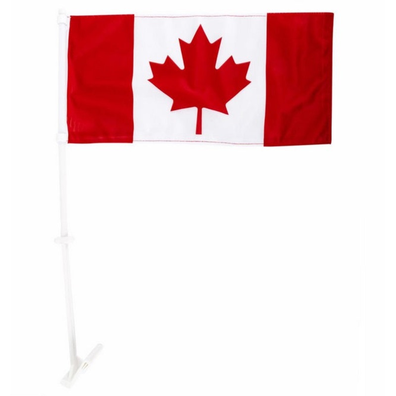 62123 – CANADA SOUVENIR AUTO FLAG 7.5X15 INCH