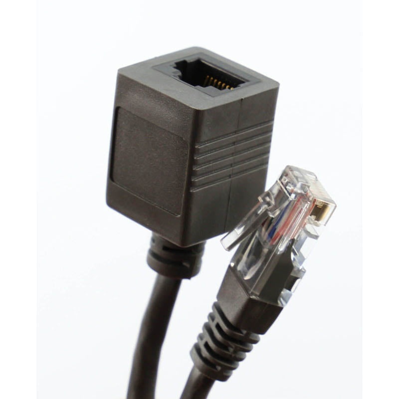 AHFA-1101 – PATCH CORD CAT5E EXTENSION 10FT BLK MALE-FEMALE RJ45 NETWORKING