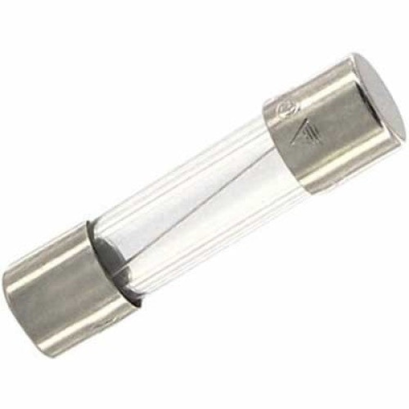 BK/GMC-6-R – FUSE SB 6A 125V 5X20MM GLASS  (5 pcs/pkg)