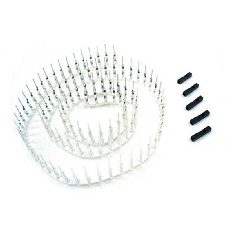 WJW007 – CONN PLUG CRIMP 1P FOR JUMPER WIRE W/MALE CRIMP PINS 26-22AWG (100 pcs/pkg)