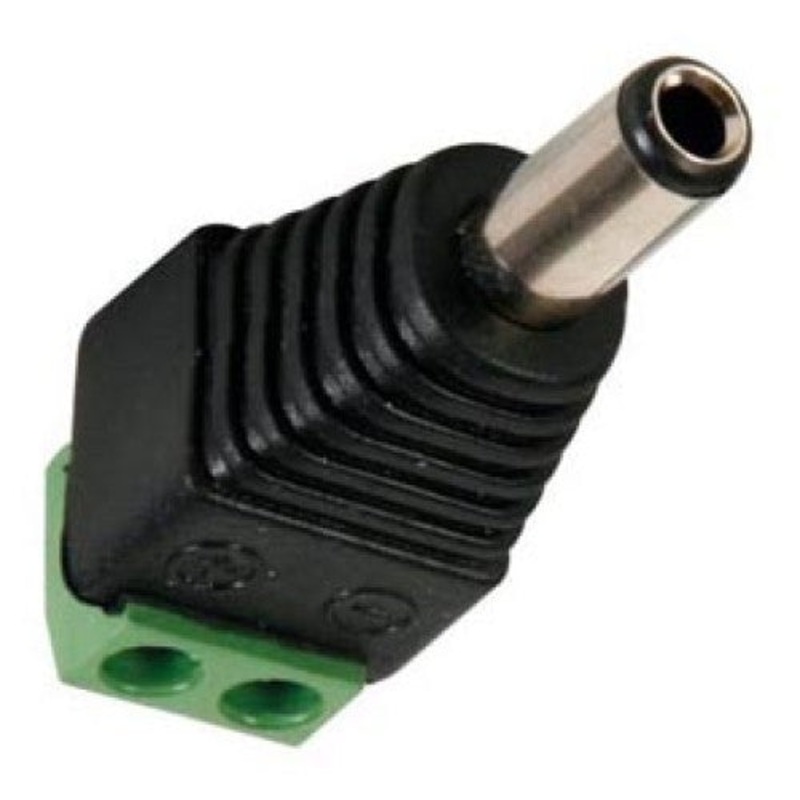 102169 – DC POWER PLUG 2.1X5.5MM WITH SCREW TERMINALS