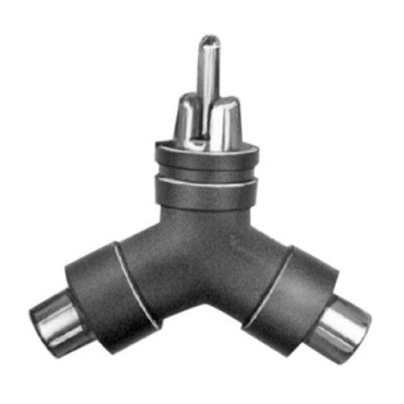 27-913-1 – ADAPTER RCA PLUG-2XRCA JACK TIN