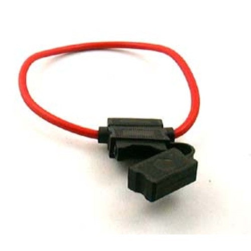 65-5014 – FUSE HOLDER AUTO IL ATO SIZE 14 AWG WIRE WEATHERPROOF COVER