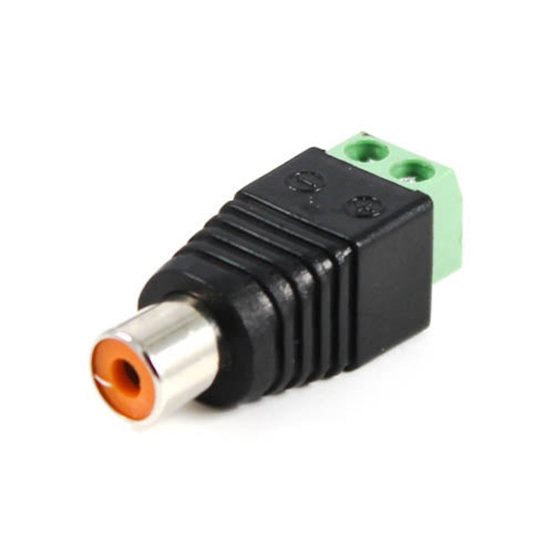 90831 – RCA JACK TO 2P SCREW TERMINAL