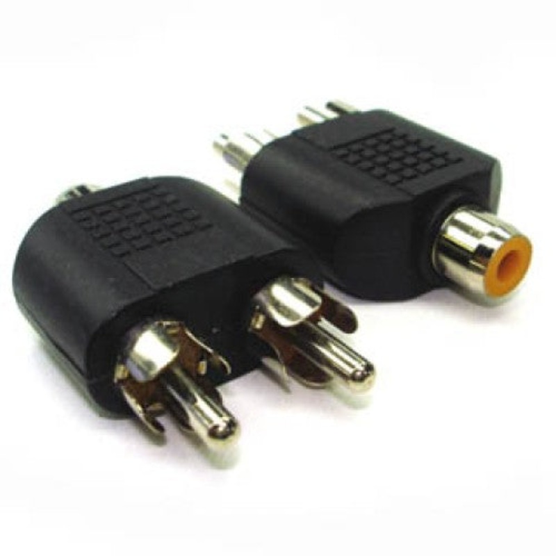AC1063 – ADAPTER RCA PLUGX2-RCA JACK