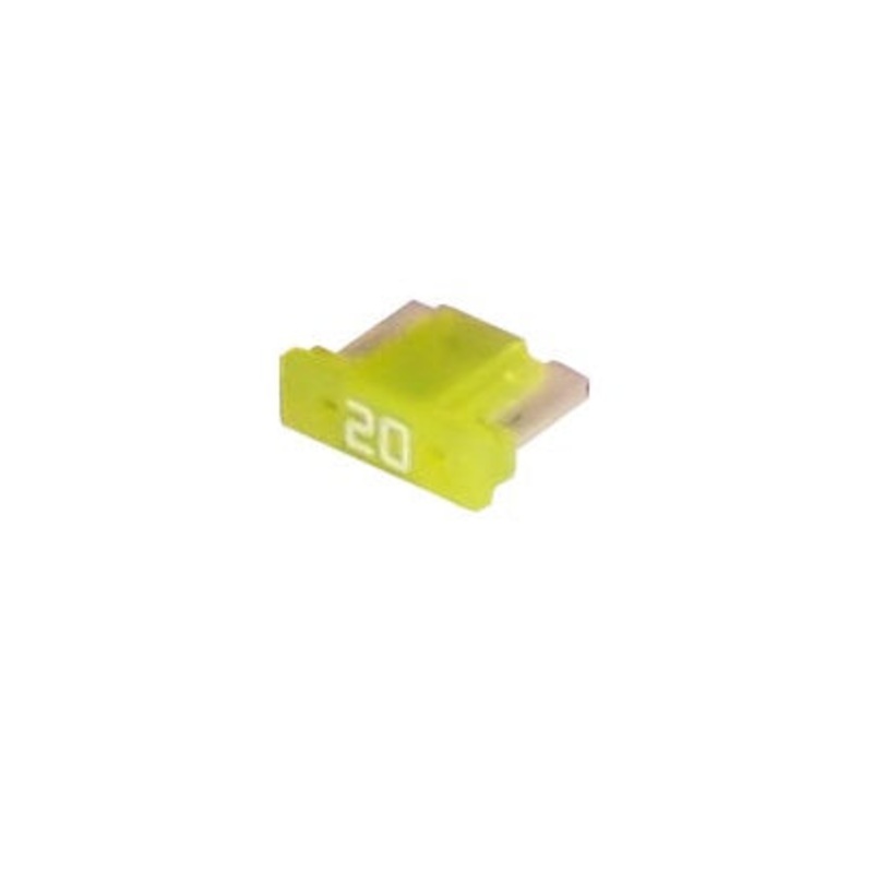 BFLP-1197 – FUSE AUTO 20A 58V YEL LP MINI  (5 pcs/pkg)