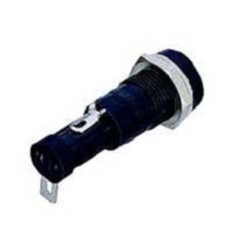 CQ-206S-SE – FUSE HOLDER 5X20MM PANEL MOUNT SLOT SCREW ON KNOB 6.3A 250V