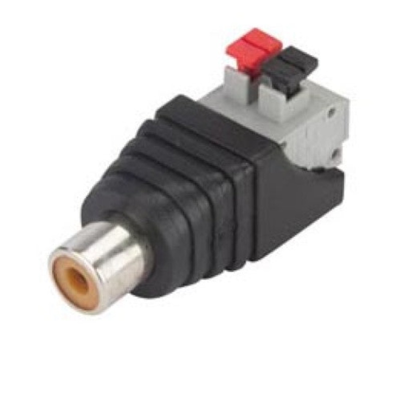 CV048 – RCA JACK TO 2P SPRING TERMINALS