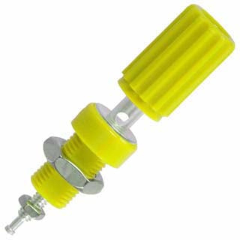 10314-YEL – BINDING POST YEL SOL