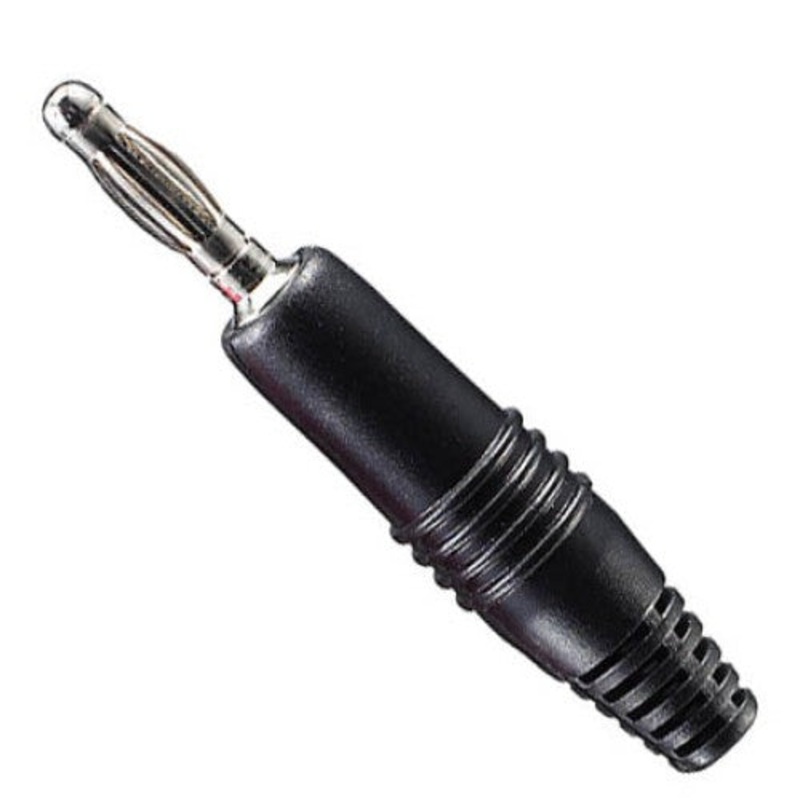 1274-0007 – BANANA PLUG STD BLK SOL