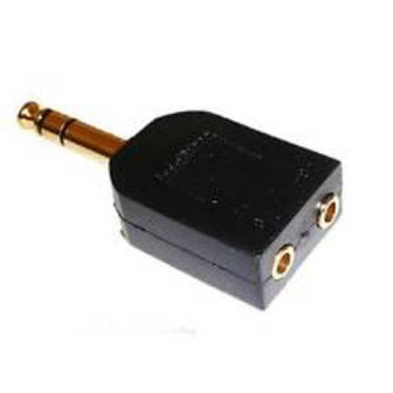 274-895 – AUDIO ADAPT 6.3STERPL-3.5STERO JKX2 GOLD