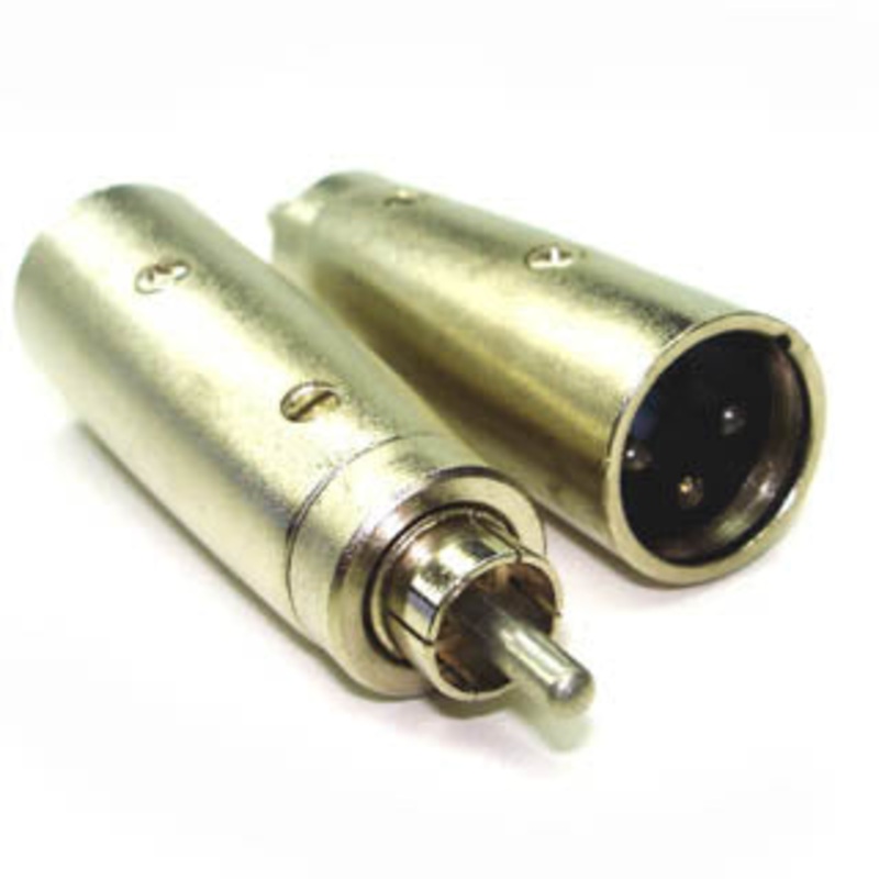44-104 – XLR ADAPT 3PL-RCA PLUG METAL TIN