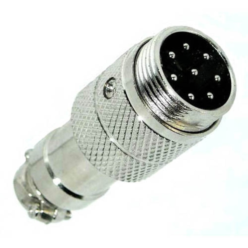 61-638 – MICROPHONE 8M INLINE JACK METAL