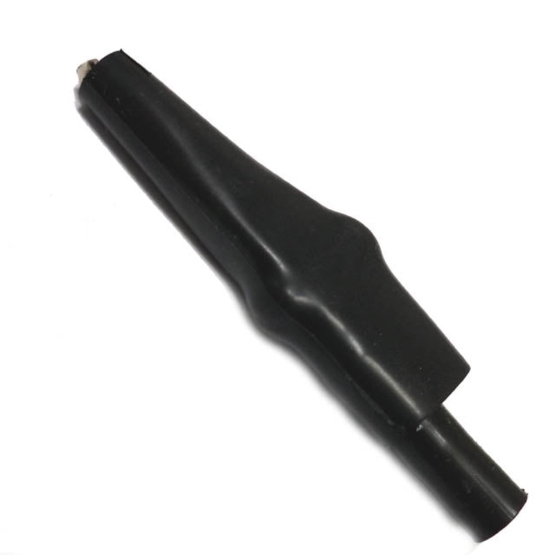 63-2 – ALLIGATOR CLIP 52MM BLK STD FULLY INSULATED