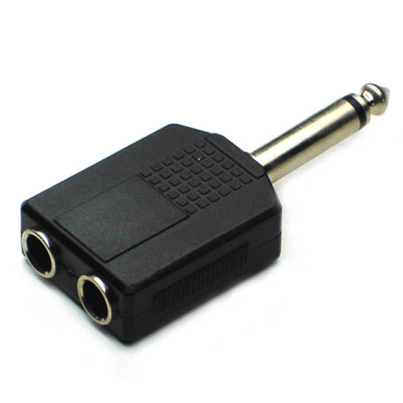7218 – AUDIO ADAPT 6.3MONOPL-6.3MONO JKX2