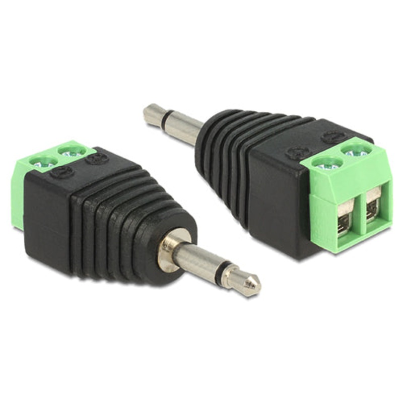 90834 – AUDIO PL 3.5 MONO TO 2P SCREW TERMINAL