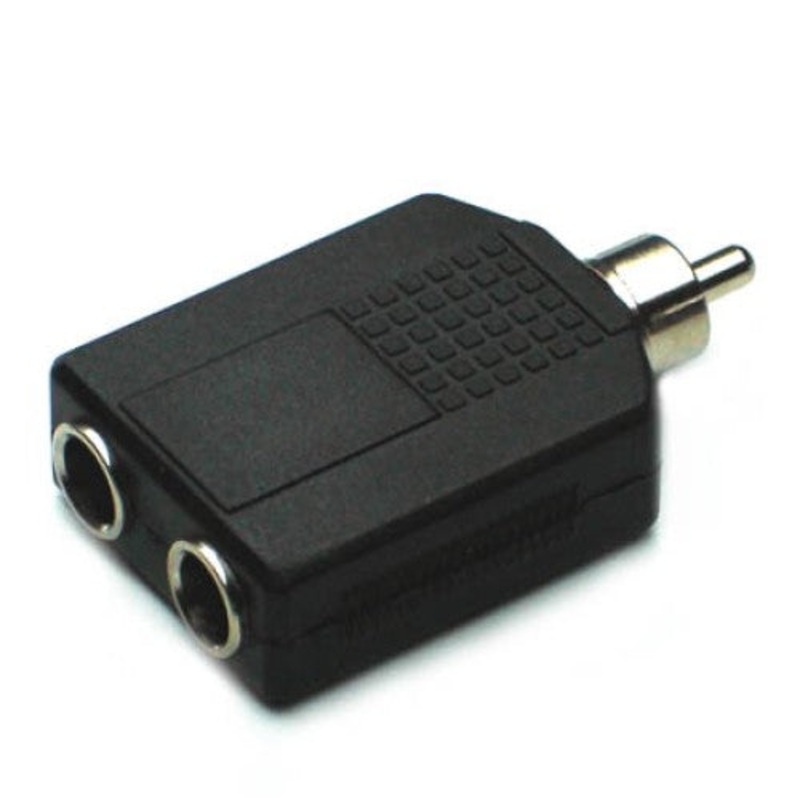 A532 – AUDIO ADAPT 6.3MONOJKX2-RCAPL