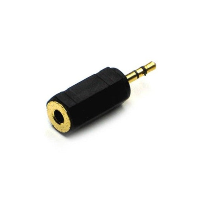 AN-355GBC – AUDIO ADAPT 2.5STERPL-3.5STERJK GOLD PLATED