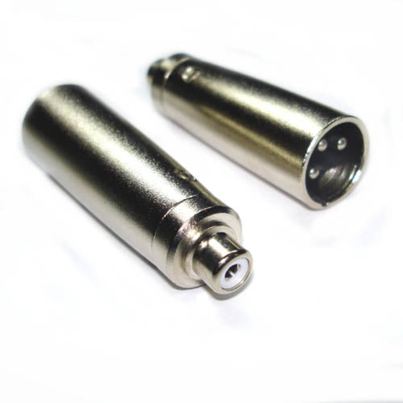 MC1020 – XLR ADAPT 3PL-RCA JACK METAL TIN