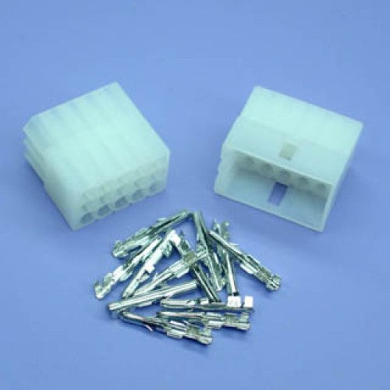 61-515 – MOLEX KIT 15POS 3X5 1SET .093IN PLUG AND RECEPT. W/PINS 7.5A@250V
