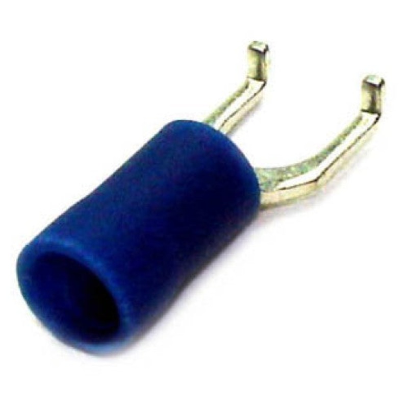 160236-2010 – SPADE FLANGE BLU #10 16-14AWG ID-5MM WIDTH-7.4MM (10 pcs/pkg)
