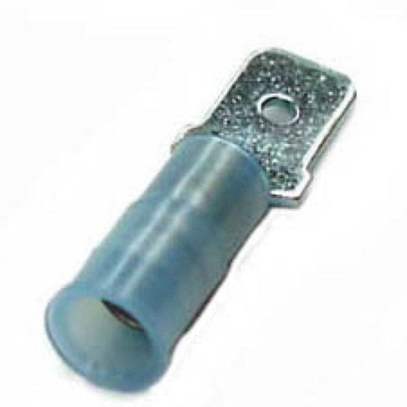 160253-2010 – QUICK CONN MALE BLU 0.250IN 16-14AWG 6.35X0.8MM (10 pcs/pkg)