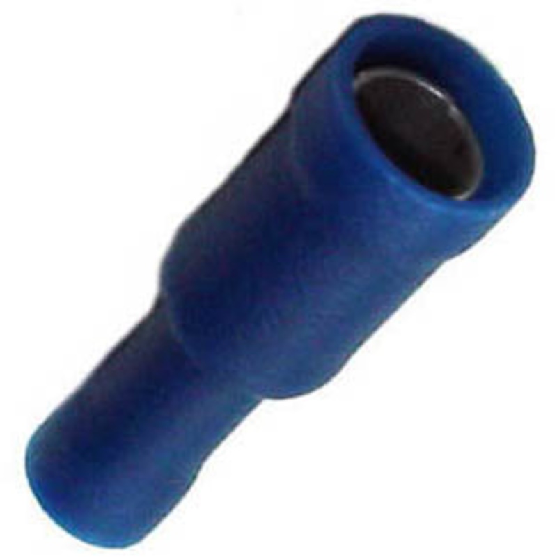 160266-100 – BULLET FEM BLU 0.157IN 16-14AWG 4MM (100 pcs/pkg)