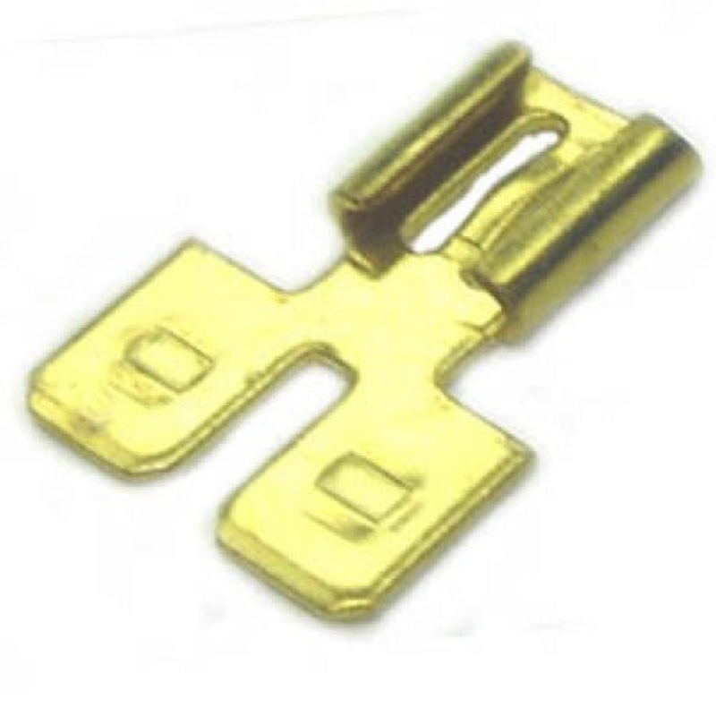 169136-2007 – QUICK ADAPT UNINS 1F-2M 0.250IN GOLD 6.35MM (7 pcs/pkg)