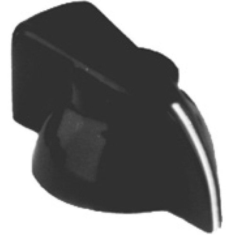 54-374-2 – KNOB 1/4IN PLAST 30MM SCREW BLACK CHICKEN HEAD (2 pcs/pkg)