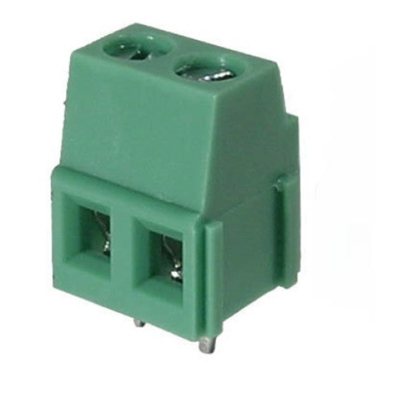 58-112-3 – TERM BLOCK 2P PCST 5MM 12AWG 20A 300V 10MM WIDE (3 pcs/pkg)