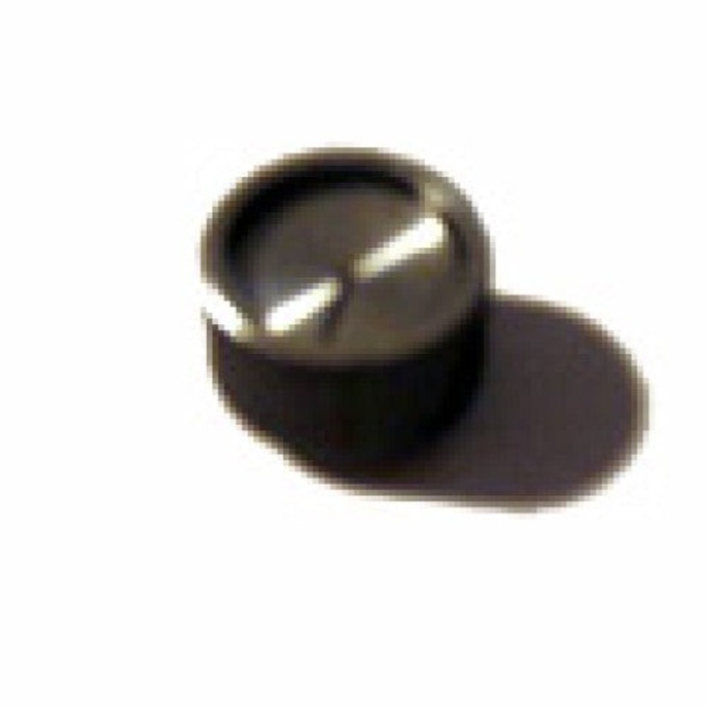 HACE-171-1 – KNOB 1/4IN PLAST 19MM HALF MOON