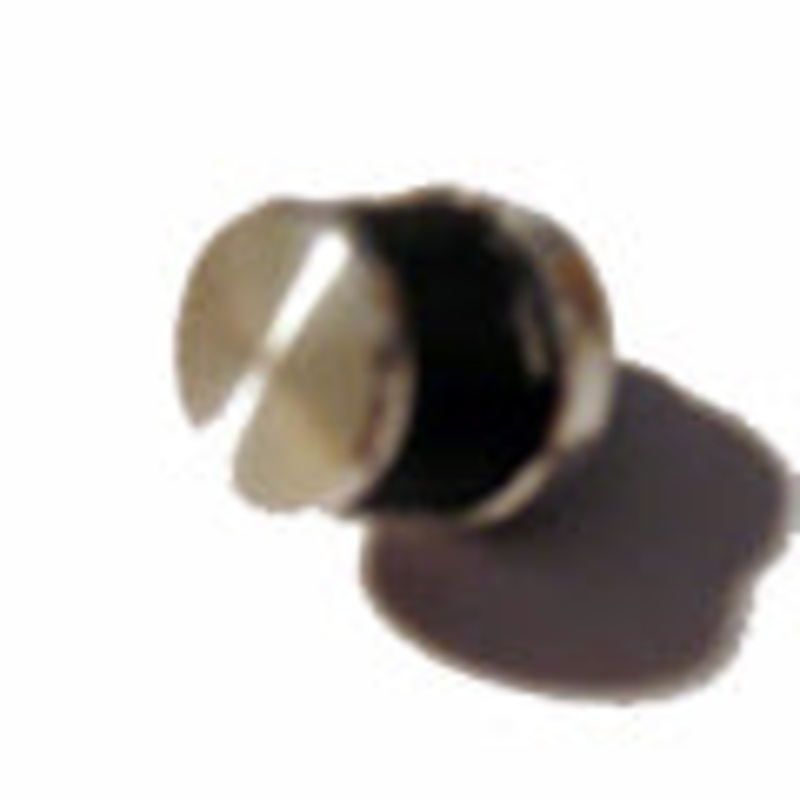 HACN-201-1 – KNOB 1/4IN PLAST 23MM HALF MOON