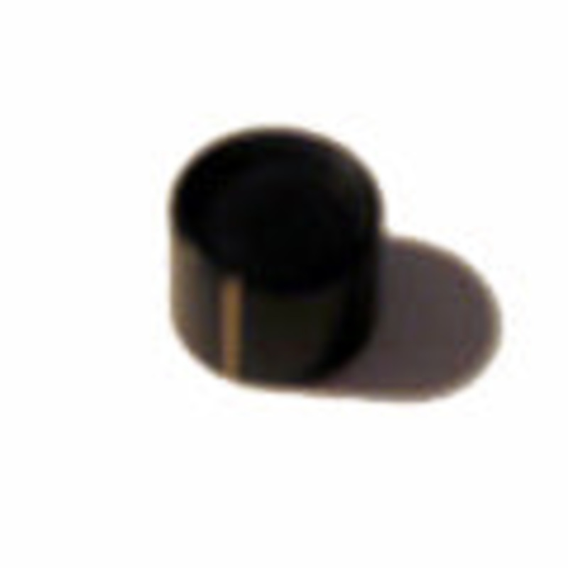 HADE-191-1 – KNOB 1/4IN PLAST 21MM SNAPON BLK