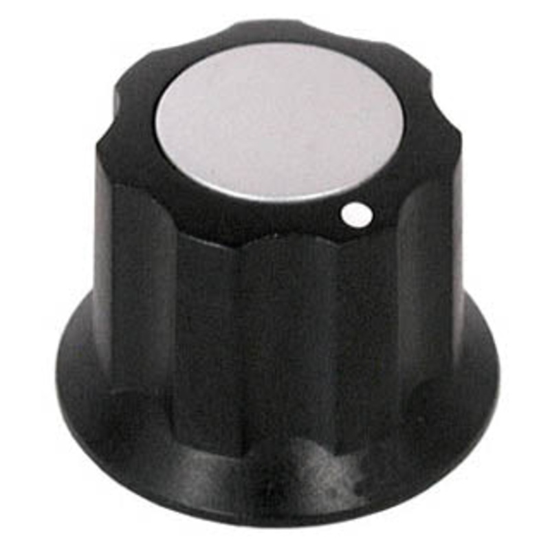 HAHC-141 – KNOB 1/8IN PLAST 16MM SCREW BLK