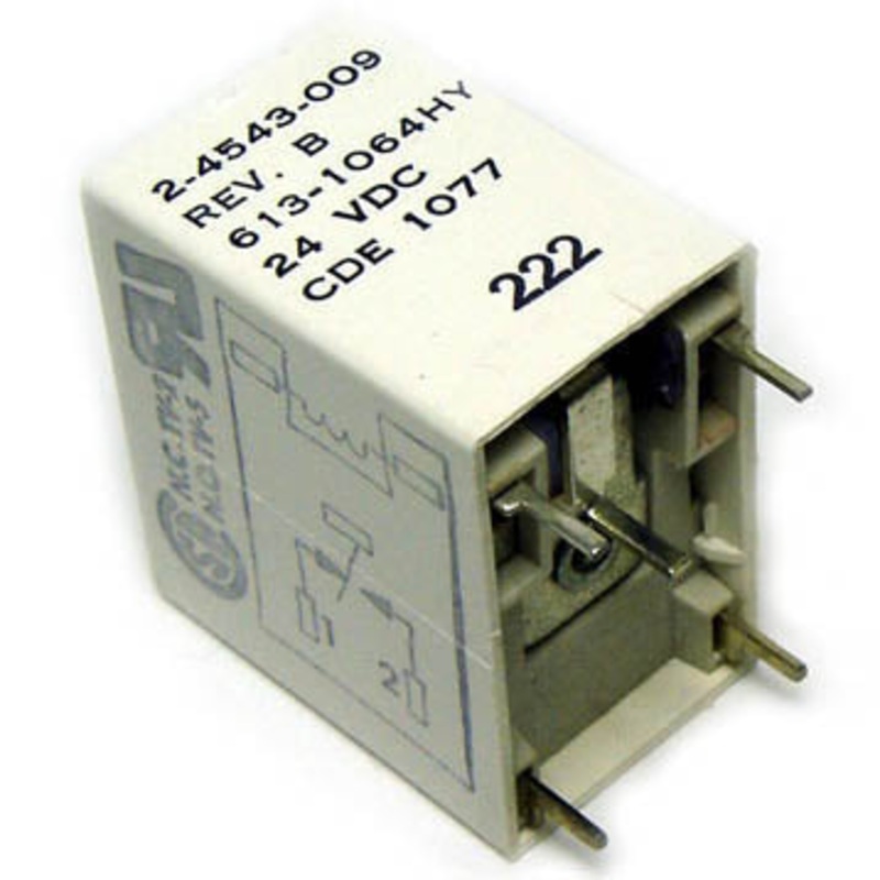 613-1064HY – RELAY DC 24V 1P2T 5P PCMT NO/NC