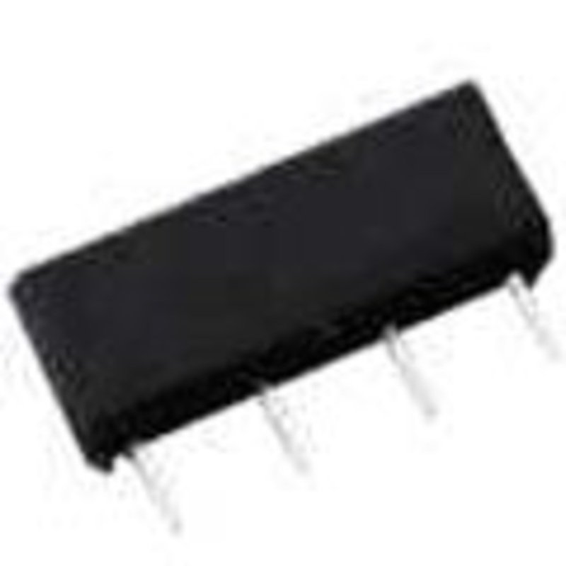 741B5 – RELAY REED DC 12V 1P1T .5A 4P SIP NC