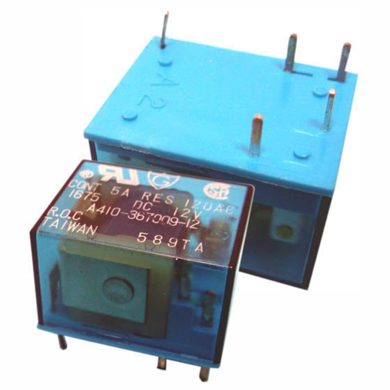 A410-367009-12 – RELAY DC 12V 1P1T 5A 5P PCMT 5A/240VAC