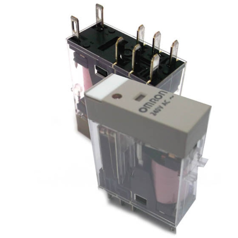 G2R-2-SN-AC240 S – RELAY AC 240V 2P2T 5A 8P SKT MT W/LED 5A/250VAC/30VDC