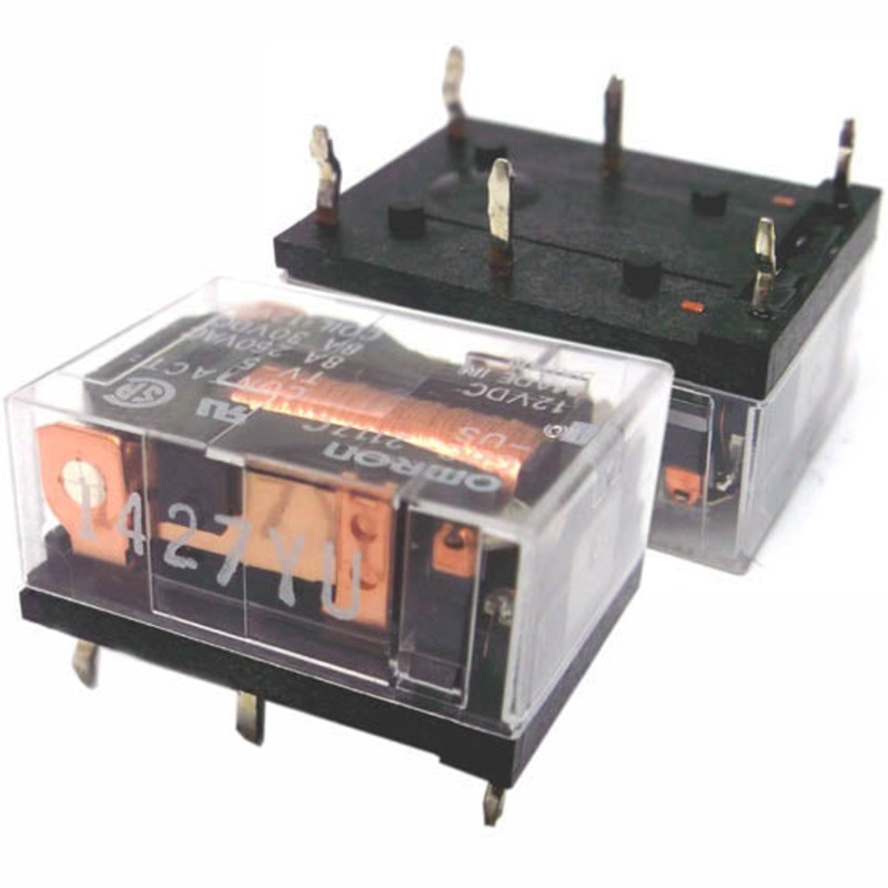 G6C-2117C-US-DC12 – RELAY DC 12V 2P1T 8A 6P PCMT 8A/250VAC 30VDC 1XNO+1XNC