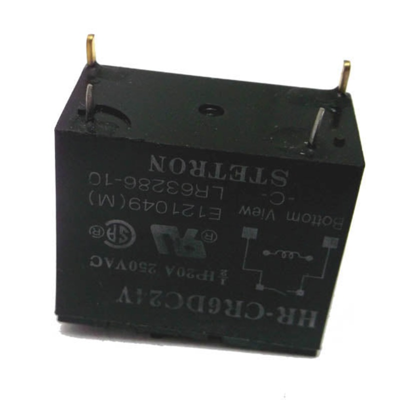 HR-CR6DC24V – RELAY DC 24V 1P1T 20A 4P PCMT 20A/250VAC