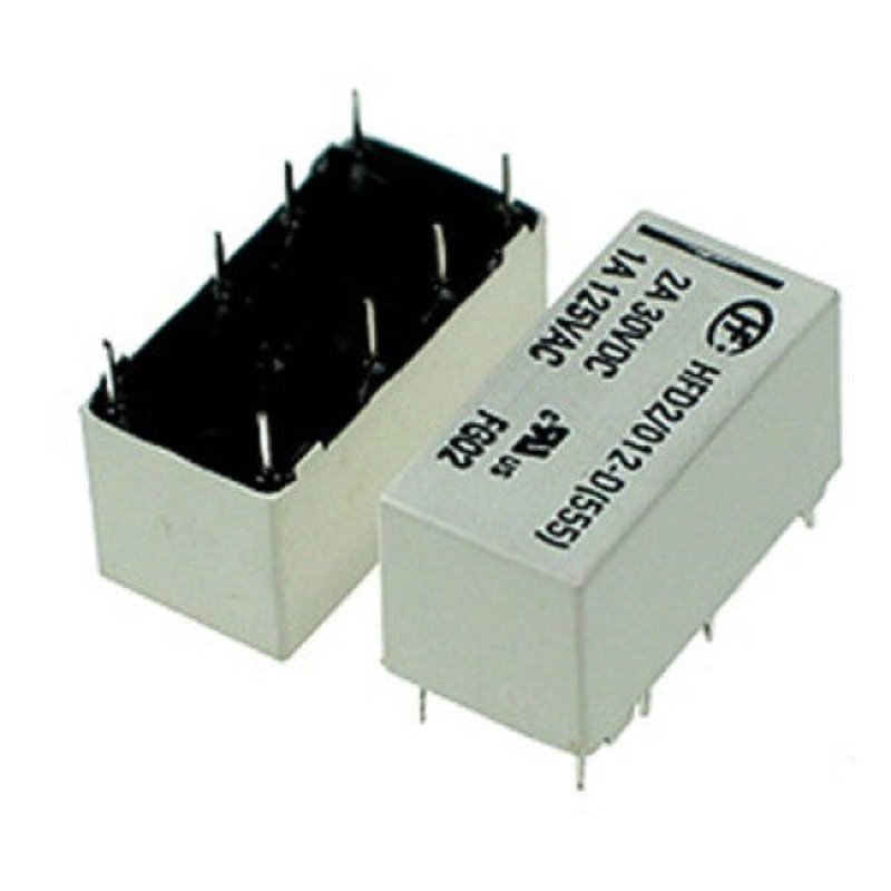 JDFD-2220 – RELAY DC LATCH 5V 2P2T 2A 10P PCMT 1A 125VAC