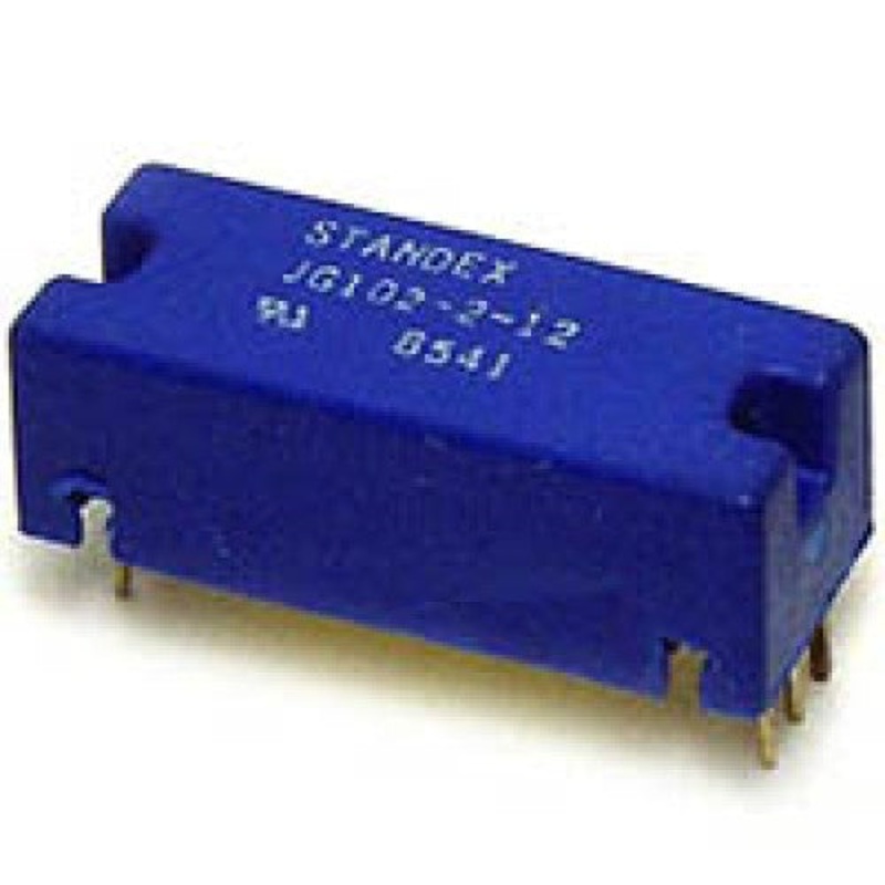JG102-2-12 – RELAY REED DC 12V 2P1T 6P PCMT