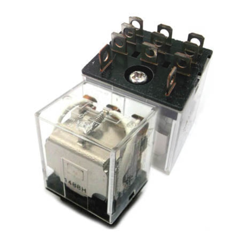 LY3-DC12 – RELAY DC 12V 3P2T 10A 11P PLUG IN 10A/110VAC/240VAC/28VDC