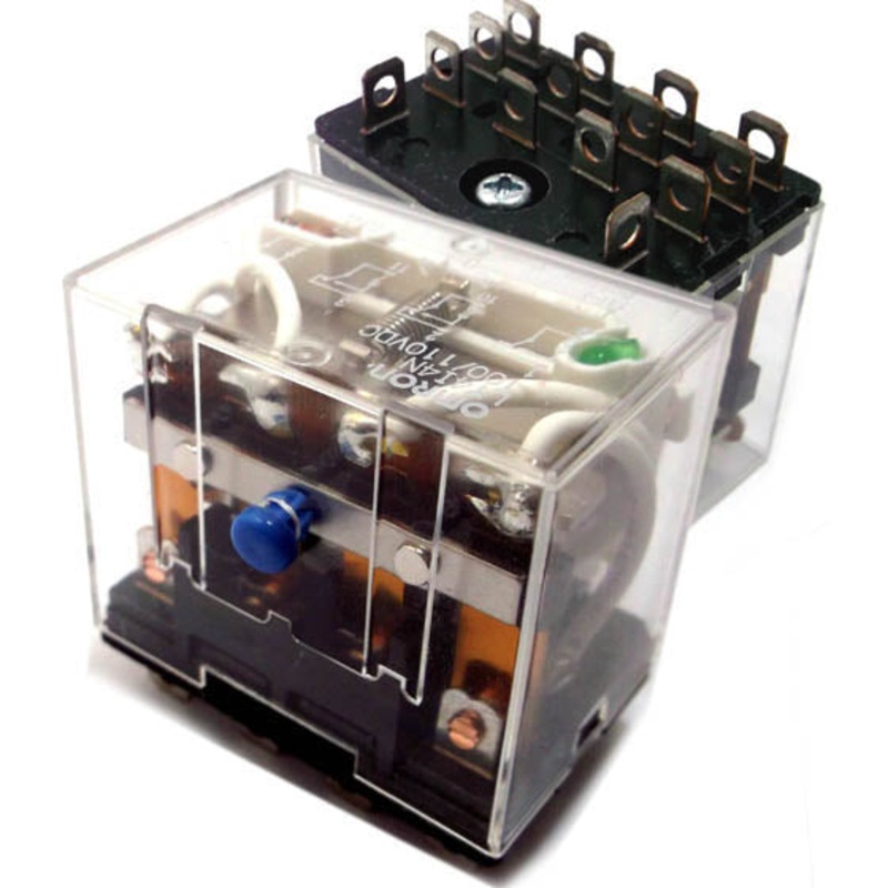 LY4I4N DC100/110 – RELAY DC 100-110V 4P2T 10A 14P PLUGIN 10A/240VAC/28VDC TEST BUT