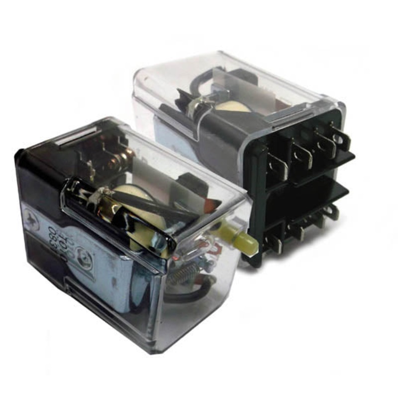 MJN2CIN-DC24 – RELAY DC 24V 2P2T 10A 8P PLUGIN 10A/250VAC/28VDC W/TEST BUTT.IND
