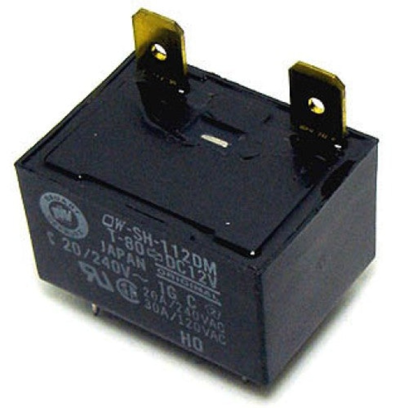 OW-SH-112DM – RELAY DC 12V 1P1T 30A 4P PCMT QT 30A/120VAC